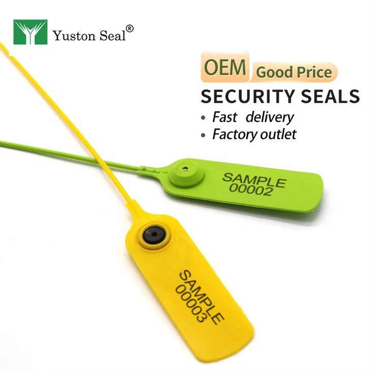 Plastic Security Seal With Barcode